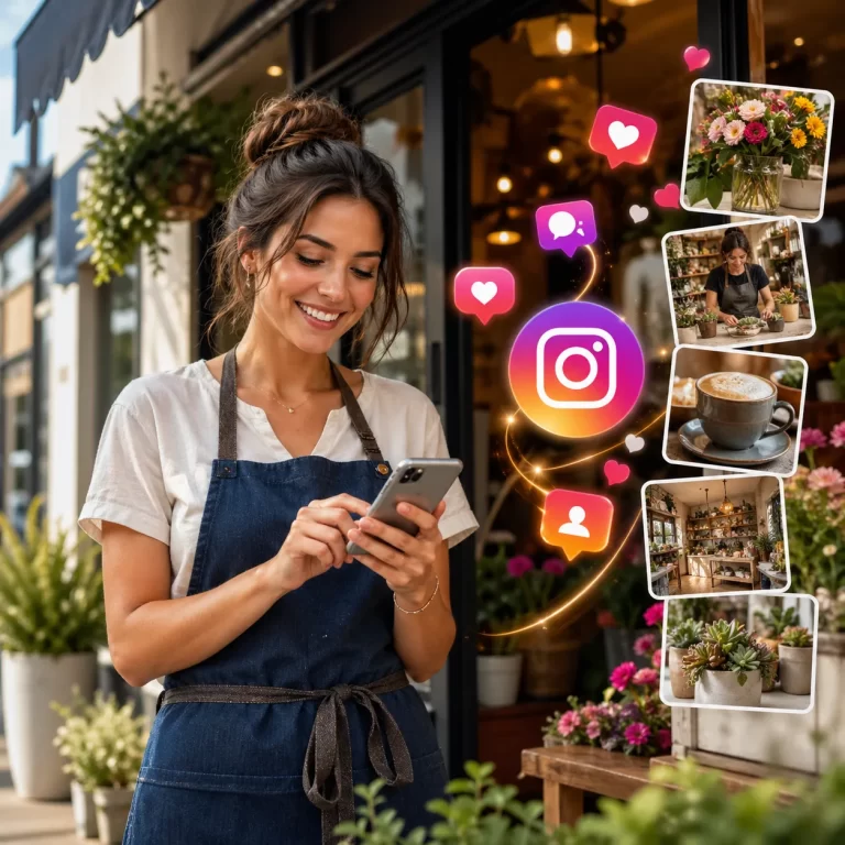 Over ons Een lokale ondernemer gebruikt Instagram om klanten te bereiken en haar winkel online te laten groeien.
